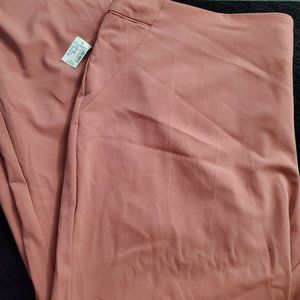 🤩3/$15!  NWT Roz & Ali pink/salmon pull-on trousers (24W)
